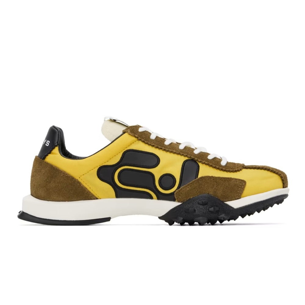 Eytys Eros Sneaker - Suede Lemon
